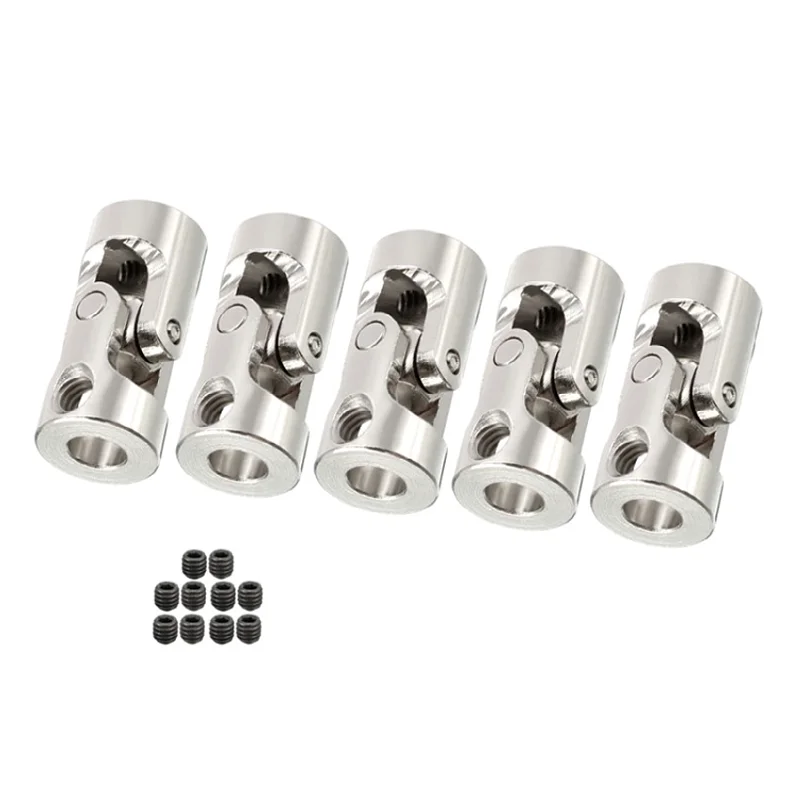 1PCS 2/2.3/3/3.17/4/5/6/8/10/12mm Metal Universal Joint Coupling Boat Car Shaft Coupler Motor Connector - Detail 1