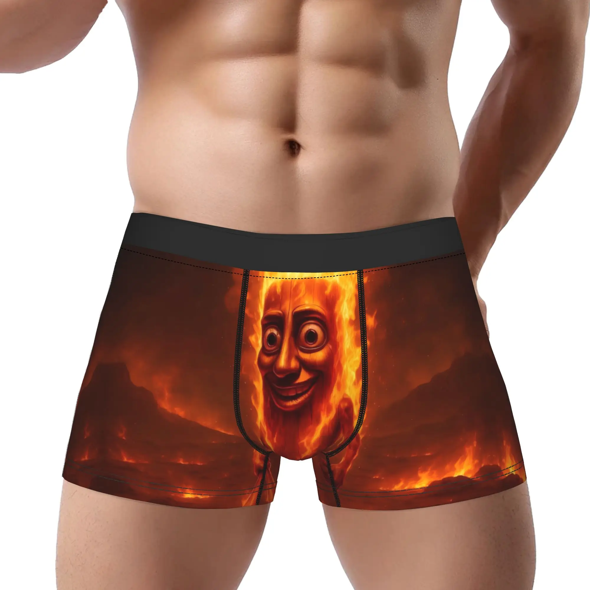 

Tung Tung Tung Sahur 17 Underpants Homme Panties Man Underwear Print Shorts Boxer Briefs
