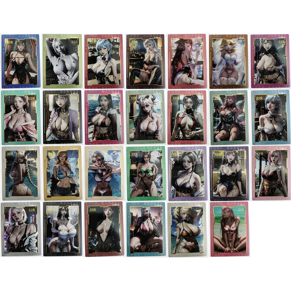 Anime Goddess Story Thermochange ZR MR PR UR HR SSR Set Rem Uta Boy Game Toys Collectible Cards Christmas Birthday Gifts