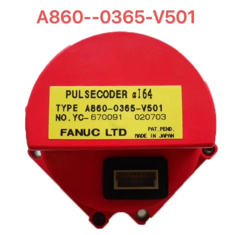 FANUC Encoder A860-0365-V501 Servo Pulsecoder tested OK For CNC Motor