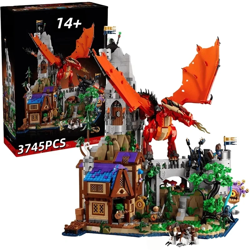 

2025new 21348 Dungeons & Dragons: Red Dragon's Tale The best birthday and party gifts for children with building block toys