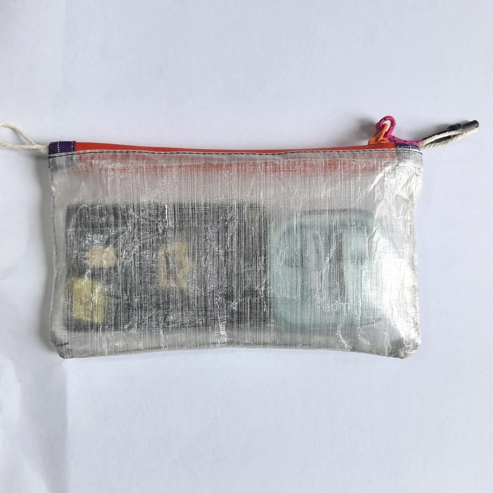 DCF Outdoor-Geldbörsenhalter, wasserdicht, ultraleicht, nur 6,8 g, Geldbörse, Schlüsselkarten-Geldbeutel, Münzaufbewahrungstasche für Reisen, Wandern – Detail 2