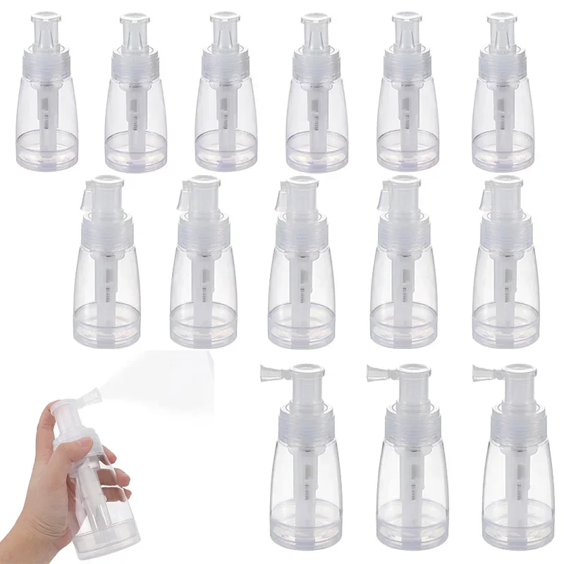 20PCS Pulver Spray Flaschen Leere 18ml/35ml/110ml/200ml Nachfüllbare Flasche Reise tragbare Shampoo Pulver Spender Trockene Abgabe