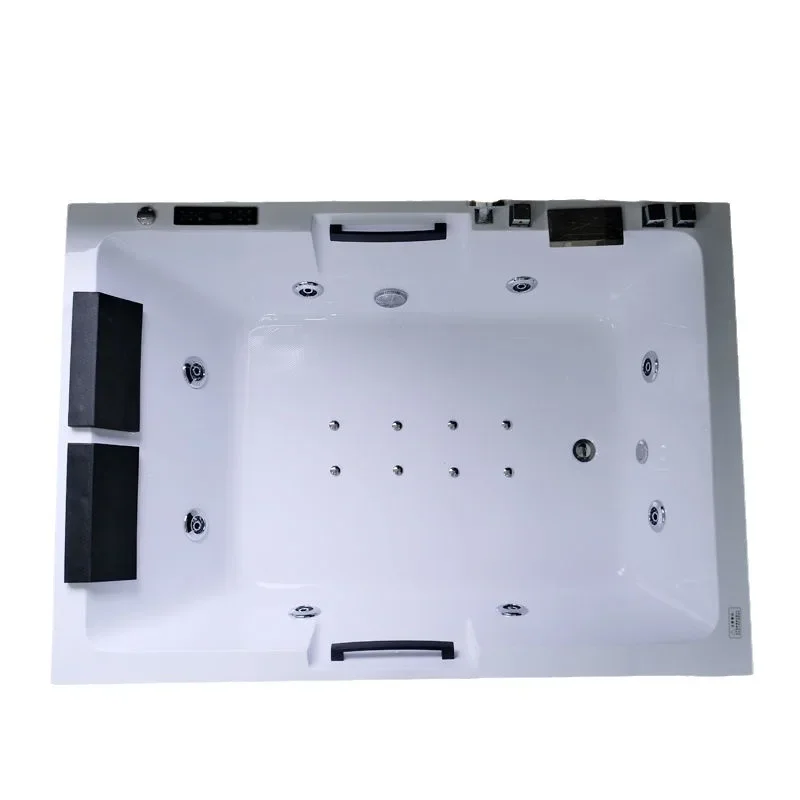 

Acrylic thickened double oversized adult home couple single surf massage comfortable thermostatic bathtub bathtub