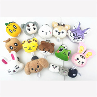 13pcs Kpop Miniteen Plushie Pendant Keychain Mini Stuffed Toy DollsS.COUPS JEONGHAN JOSHUA JUN HOSHI VERNON DINO Keyring