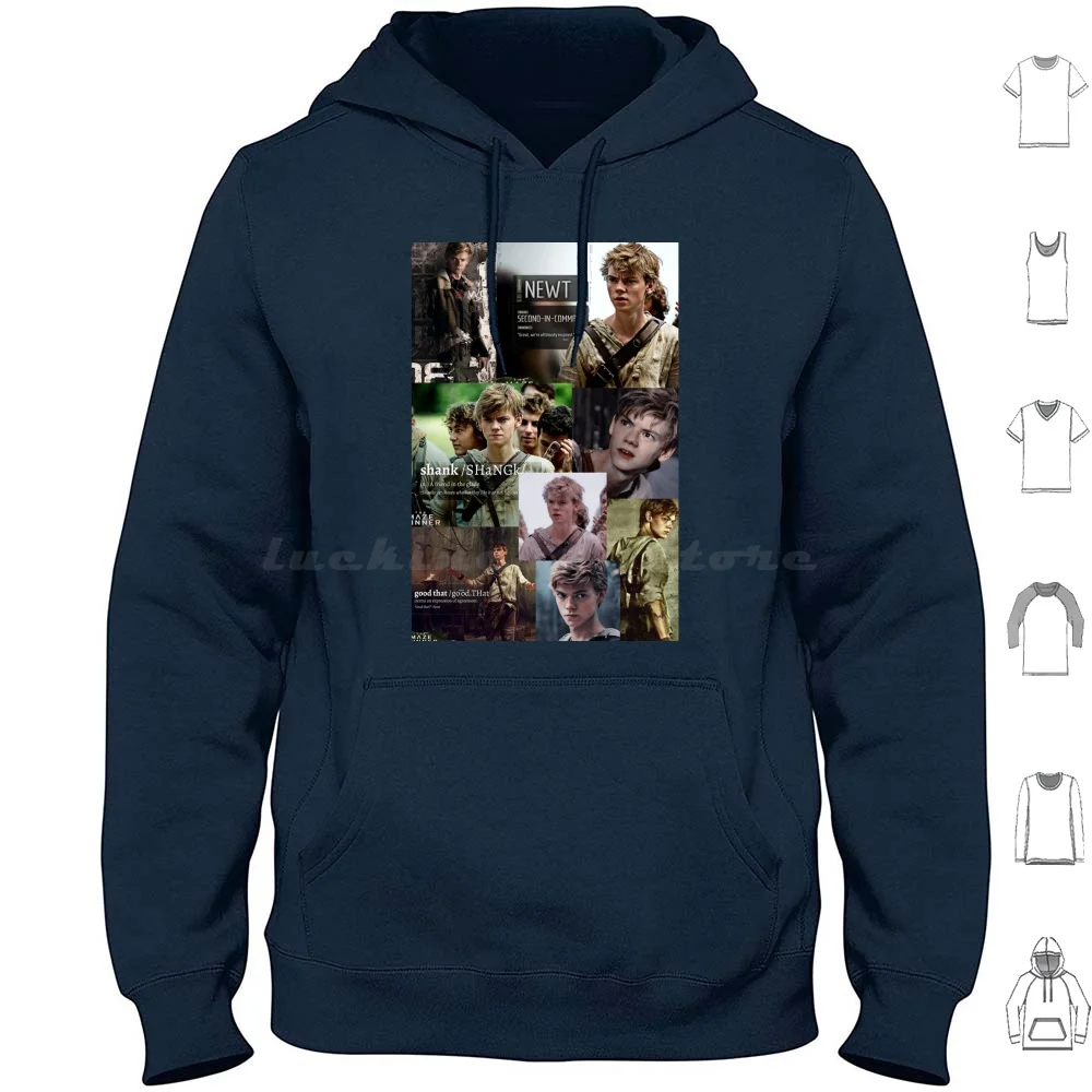 Newt sudaderas con capucha de manga larga Newt Thomas Maze Runner Mazerunner Maze Runner The Maze Runner Themazerunner Dylan Dyaln O