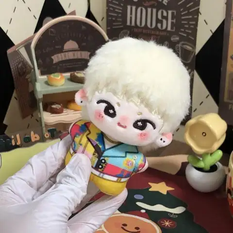 Gefüllte 10 cm Anime SEVENTEE Kwon Soon-young Print Cartoon Plüsch Puppe Spielzeug COS Dress-up Kinder Erwachsene Sammeln Baumwolle Geschenke