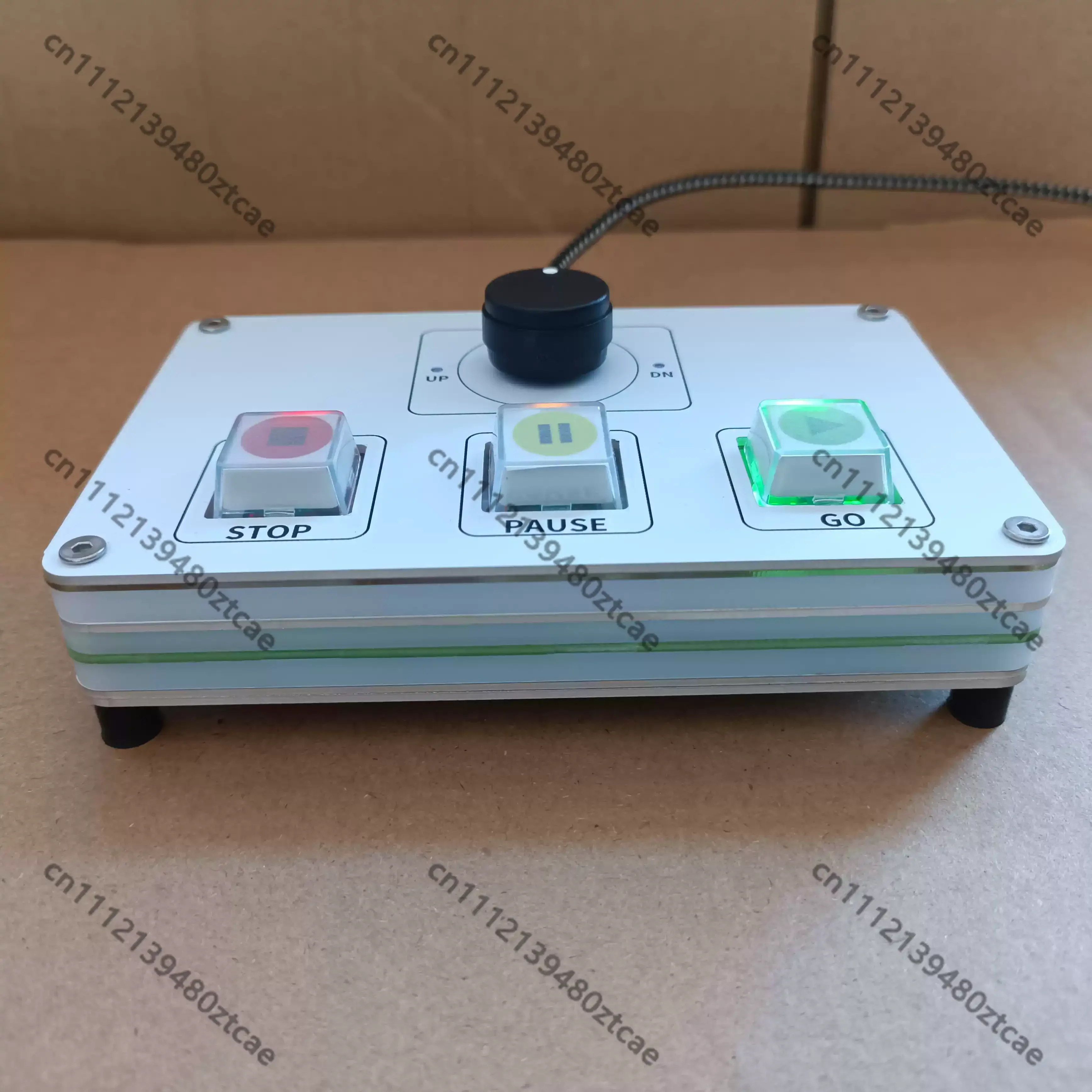USB Mechanical Multimedia Control Keyboard Dedicated for Computer Live Stage Performance Audio Music Playback Device