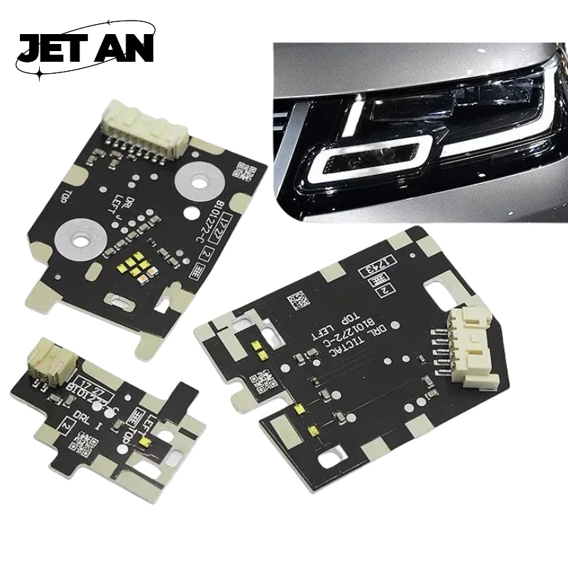New B101672-C For Range Rover Velar LED Headlight Daytime Running Light LED Boards B101682-C Brightly