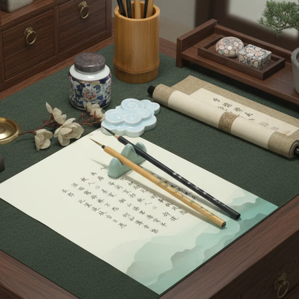 فرشاة طلاء رفيعة ذات خط رفيع عالية الجودة، فرشاة كتابة شعر الذئب التقليدية، فرشاة رسم ممارسة الخط #1