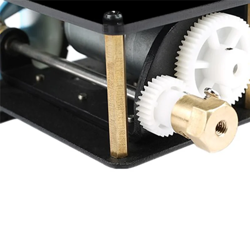 Praktyczny 4-kołowy robot samochodowy DIY z serwomechanizmem 4WD Inteligentny samochód do platformy samochodowej Arduino z metalowym zestawem łożysk serwo Sterowanie przekładnią