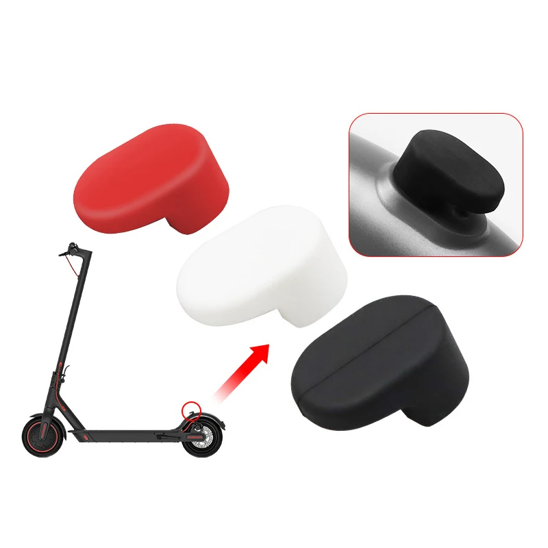 

1pc Rear Fender Silicone Hook Cover for Xiaomi M365 Pro Electric Scooter Sleeve Cap Skateboard Back Mudguard Shield Scooter