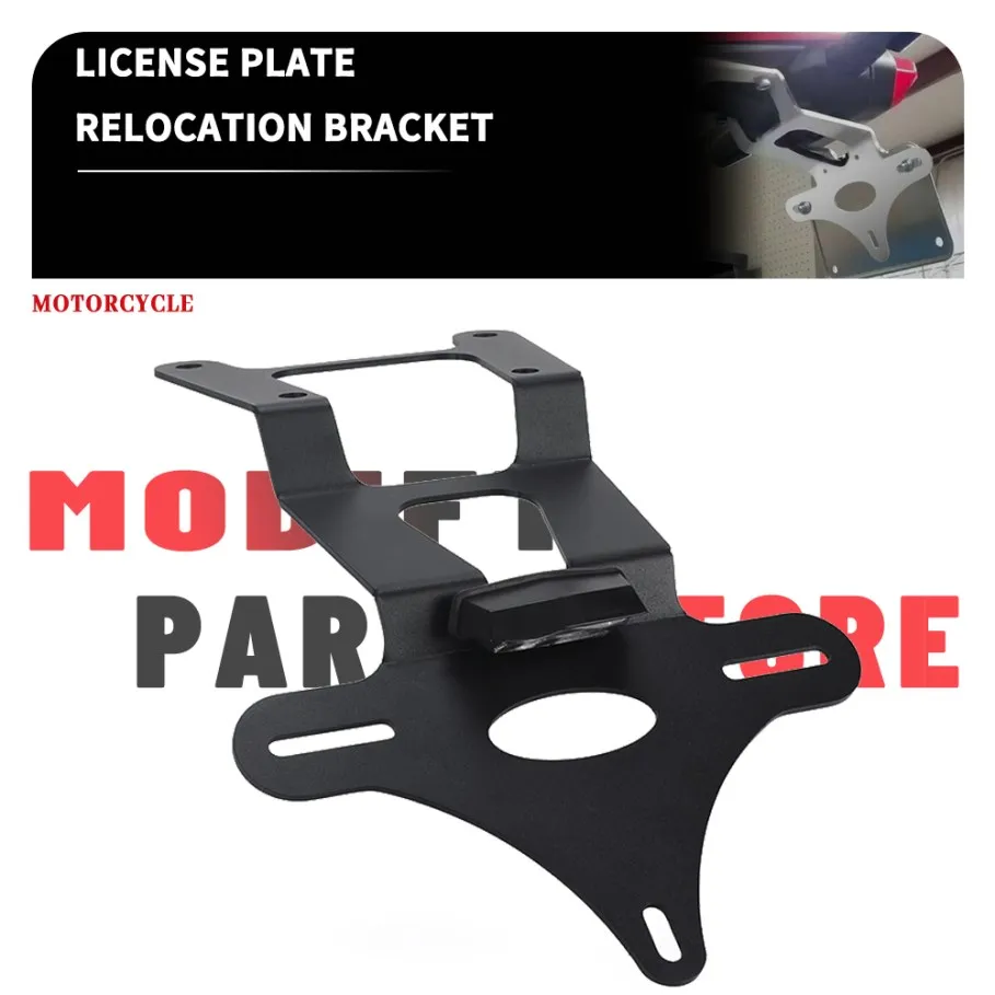 

Motorcycle Rear Tail Tidy License Plate Holder Fender Eliminator Kit For HONDA CRF450L CRF450RL 2019-2024 2023 2022 2021 2020