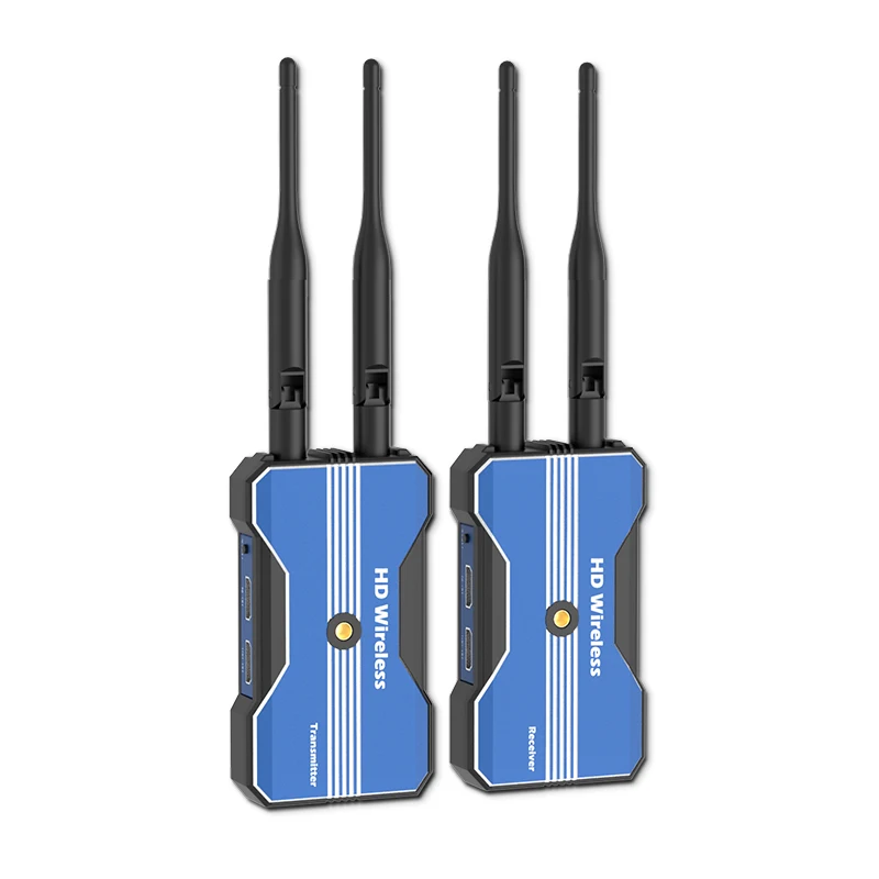 500M Wireless HDMI Transmitter and Receiver Extender Adapter 1080P Support Battery 1 To 8 DVD Camera Laptop PC To TV Projector