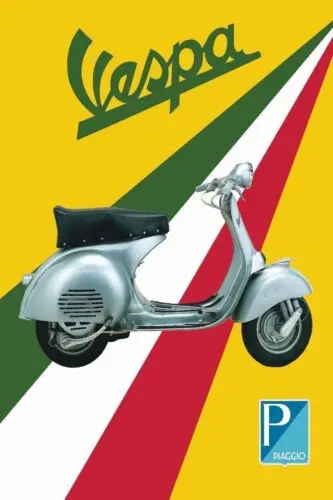 Vespa Piaggio Italy Vintage Retro style Metal Sign, bar, man cave, garage, gift