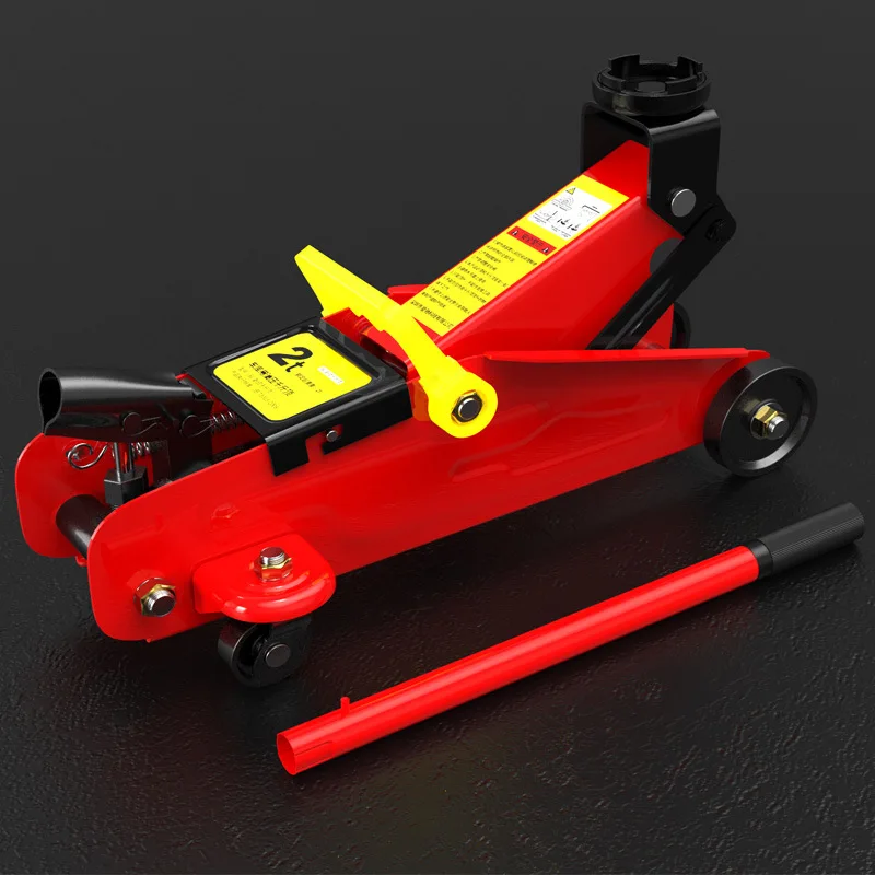 Horizontal jack 2 ton car jack car with off-road vehicle SUV hydraulic gold top 3t tire changing tool