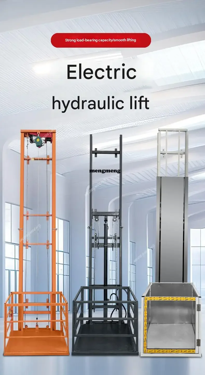 

Новинка: Домашний лифт для жилых помещений, малый грузоподъемный лифт 500-800 кг, гидравлический, электрический, компактный, малошумный, безопасный, долговечный, регулируемая высота 2-12 м