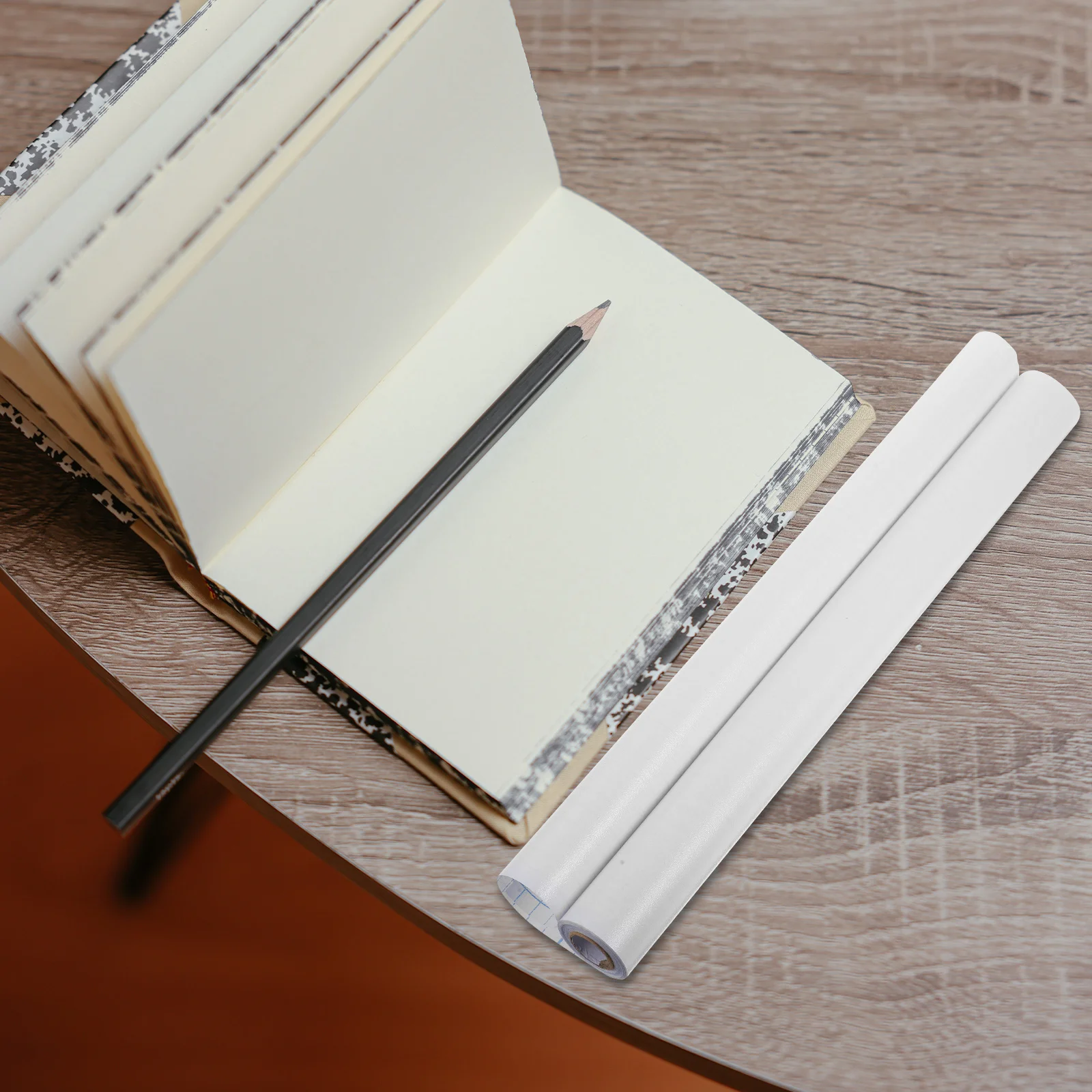 

1 Roll Transparent Self-Adhesive Book Protection Cover Clear Protective Film for Textbooks Notebooks Scrapbooks Anti-Scratch