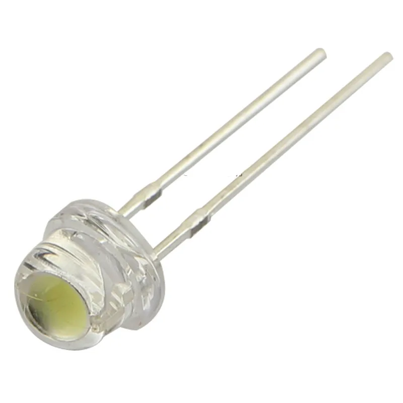 50 SZTUK 5mm Dioda LED typu Straw Hat Super Jasna Biała 0.3W 0.5W 0.75W F5 Moc 0.5W Dioda Emitująca Światło Czerwona Żółta Zielona Niebieska Ciepła — zdjęcie produktu 6