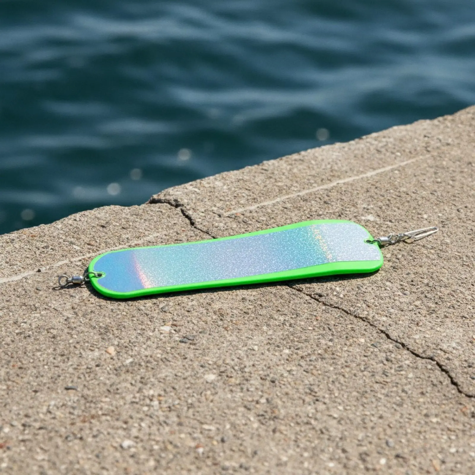 Double Sided Reflective Lure Board ABS Material for Sea Fishing Trolling Lures and Offshore Tackle