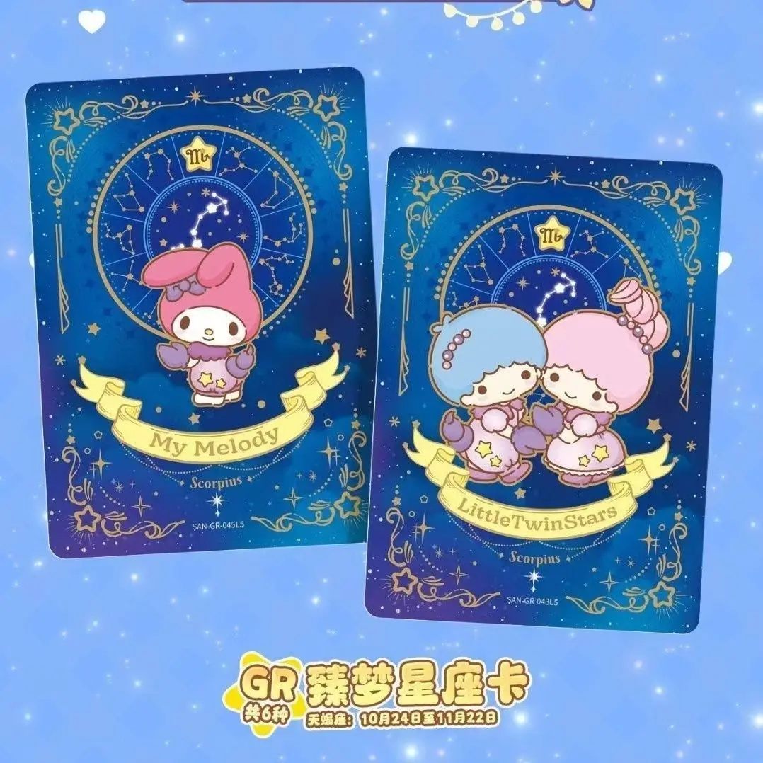 KAYOU 2026 NEW Sanrio‌ Hello Kitty My Melody Cinnamoroll Collection Card Periphery Cartoon Surprise Gift Girl Like Toy Cute Rare