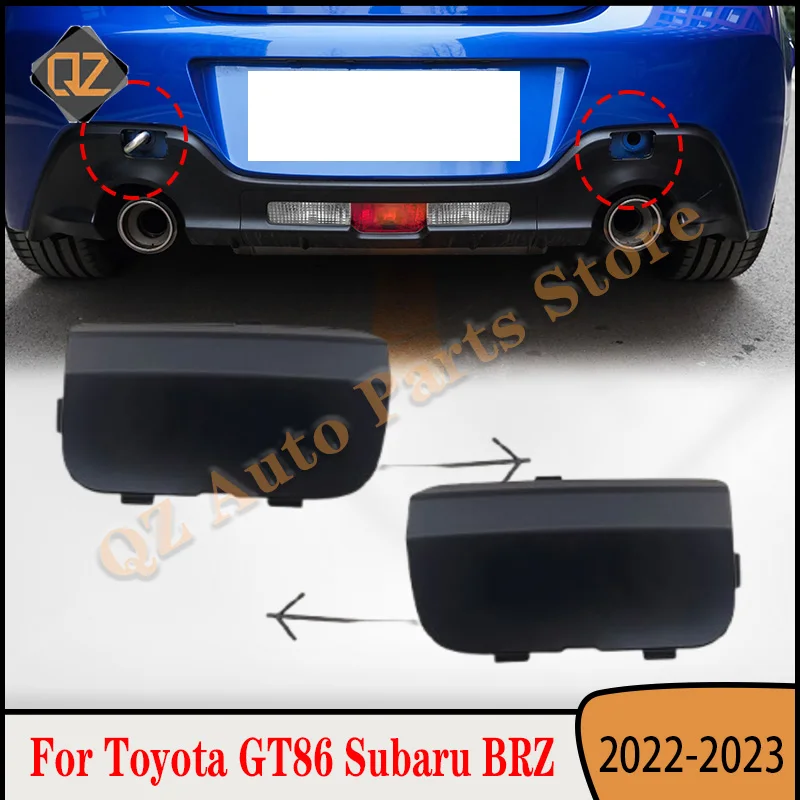 

For Toyota GT86 Subaru BRZ 2022-2023 57731CC540 Rear Bumper Tow Towing Eye Hook Cover Cap Trailer Cover Trim