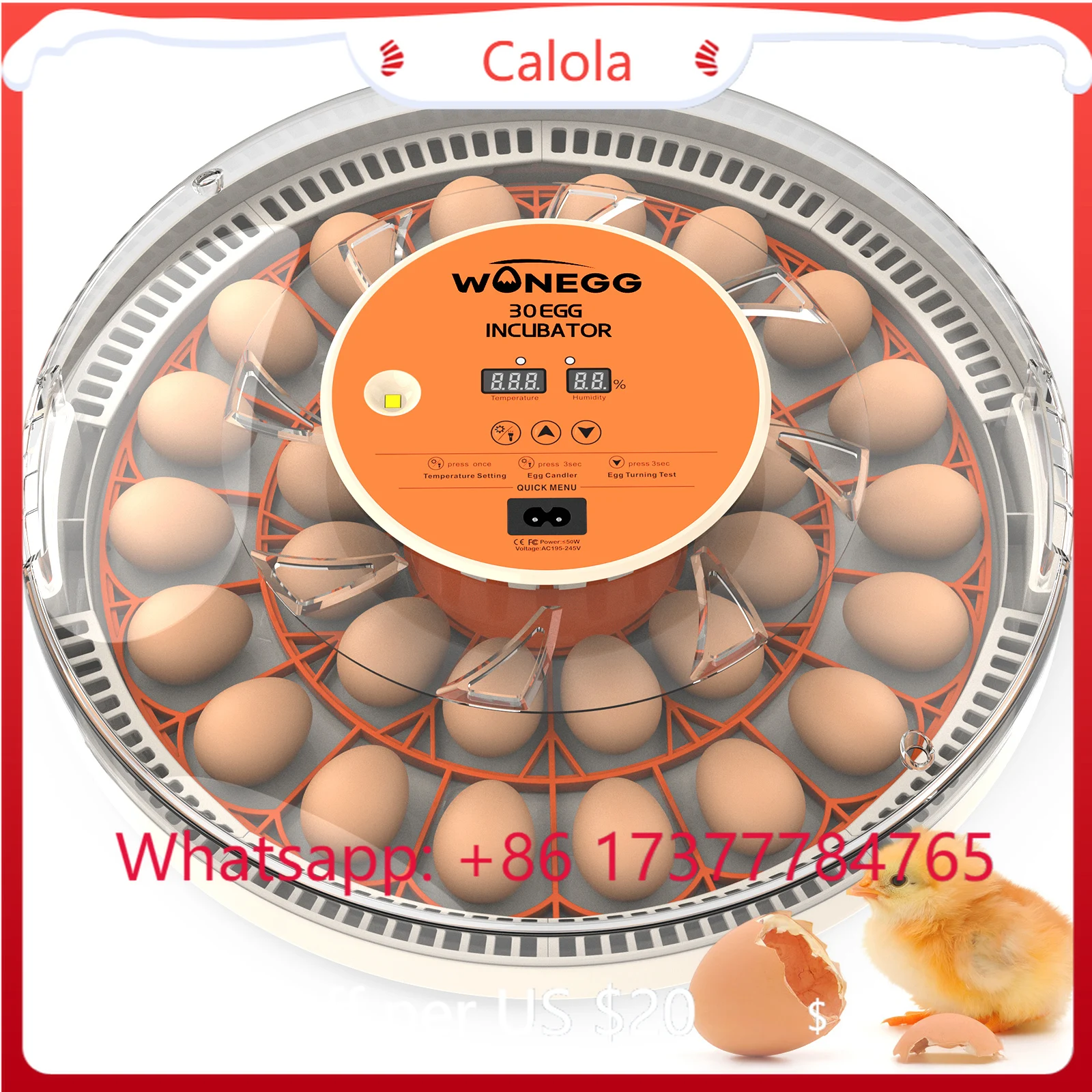 30  Ir High Hatching Rate Chicken Duck  Tray