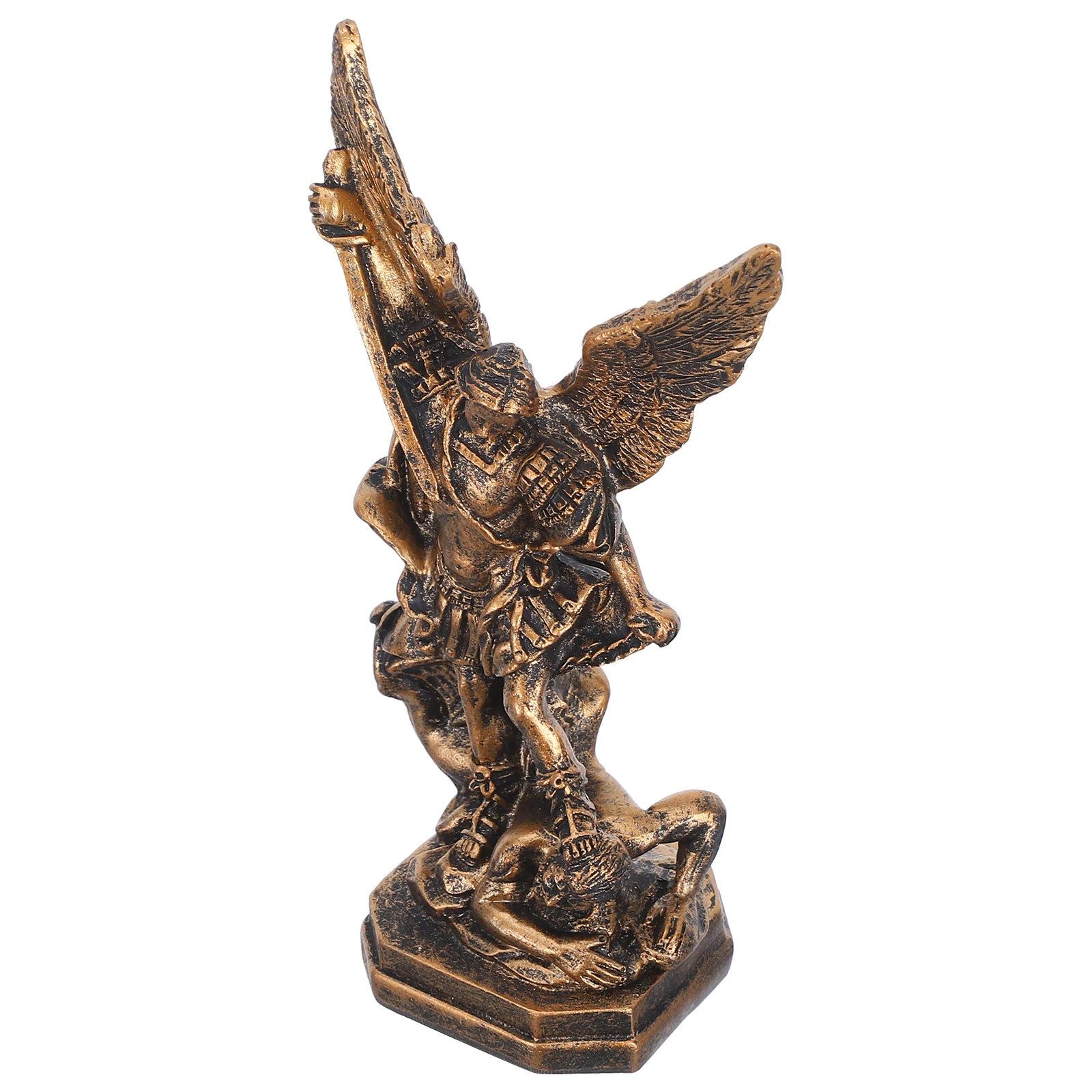 

Archangel Statue for Home Decor Elegant Resin Sculpture Small Angels Figurines Fairy