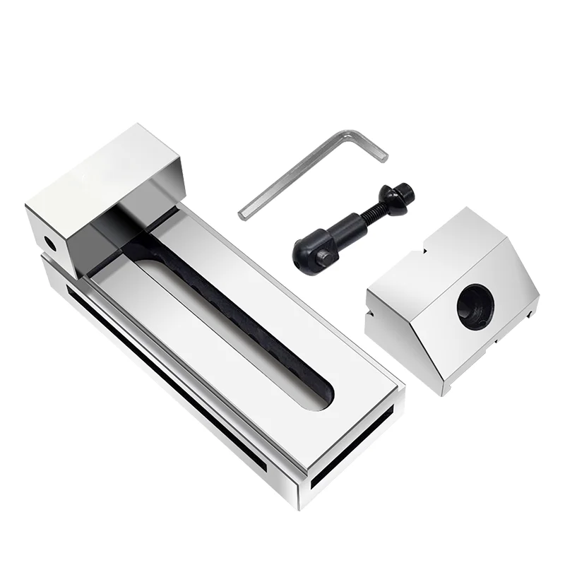 For High Precision 3'' 3.2" 3.5" Toolmaker Screwless Vise Grinding Ground Steel Precision Milling Bench Vice