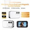 New Dual Lens Magnetic Portable Thumb Camera with Auto Focus HD 2K Retro Pop Filter Sport Pocket Camera Boutique Gift 2026