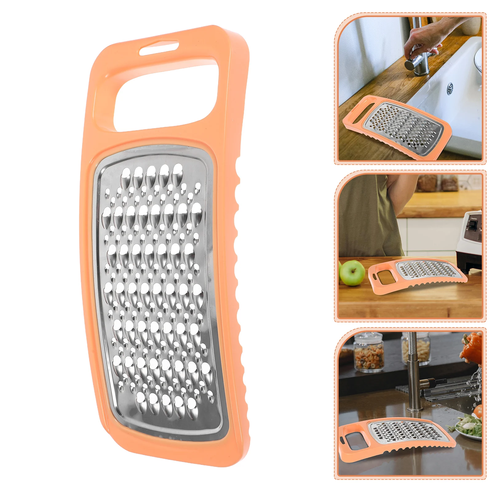 

1pcs Double Sided Vegetable Stainless Steel Multifunctional Tool Garlic Ginger Carrot Potato Cucumber Fruit Easy Clean Removable