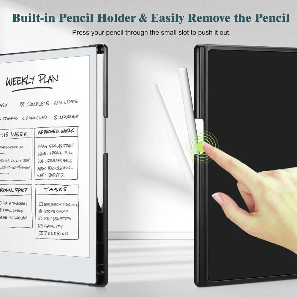 Case for Remarkable 2 Digital Paper Tablet 10.3 inch (2020 Released) Tablet Cover, PU Leather, with Pen Slot Protective Case view 4