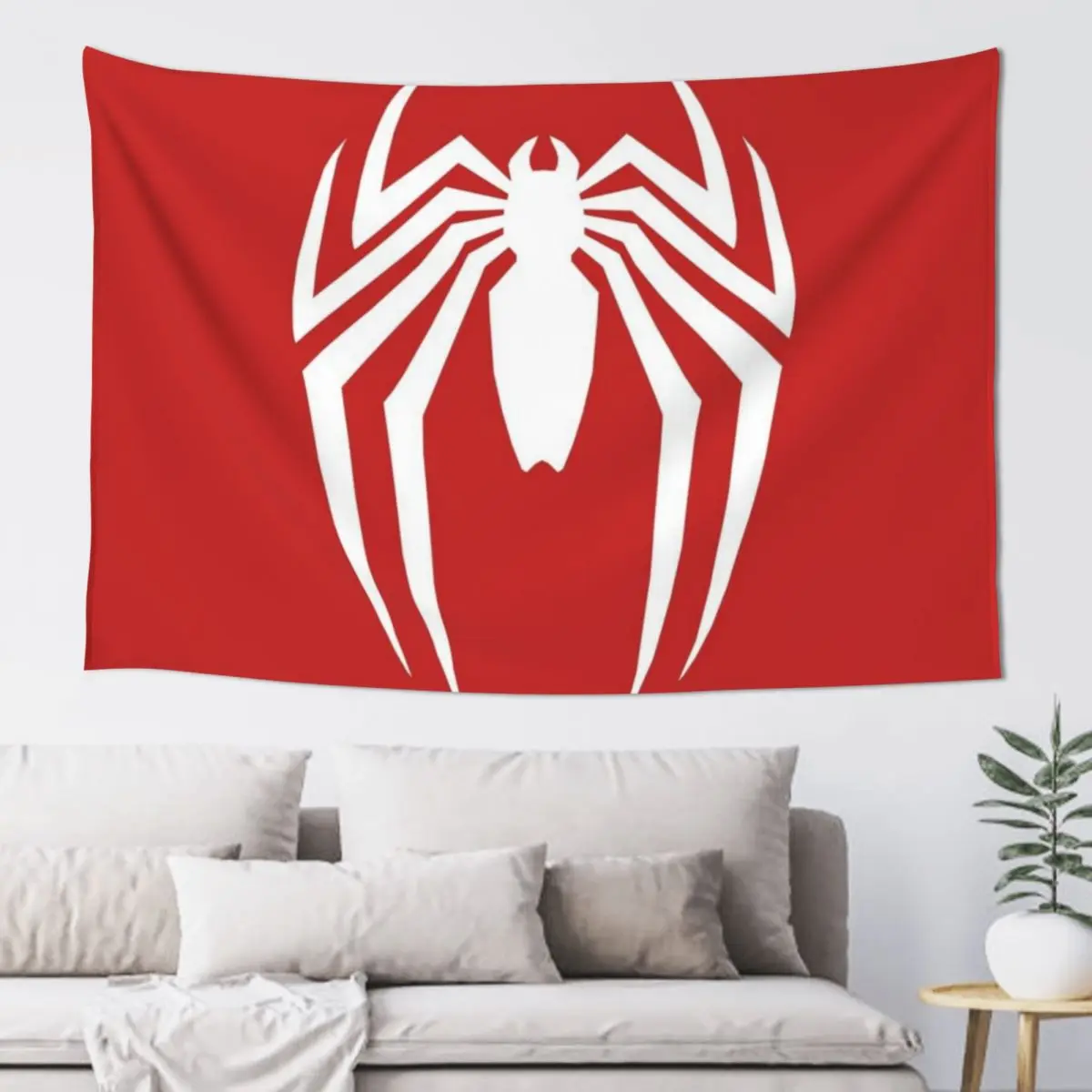 

Sharp Spider Logo Tapestry Hanging Wall Room Decoration Aesthetic Decorative Wall Tapestry