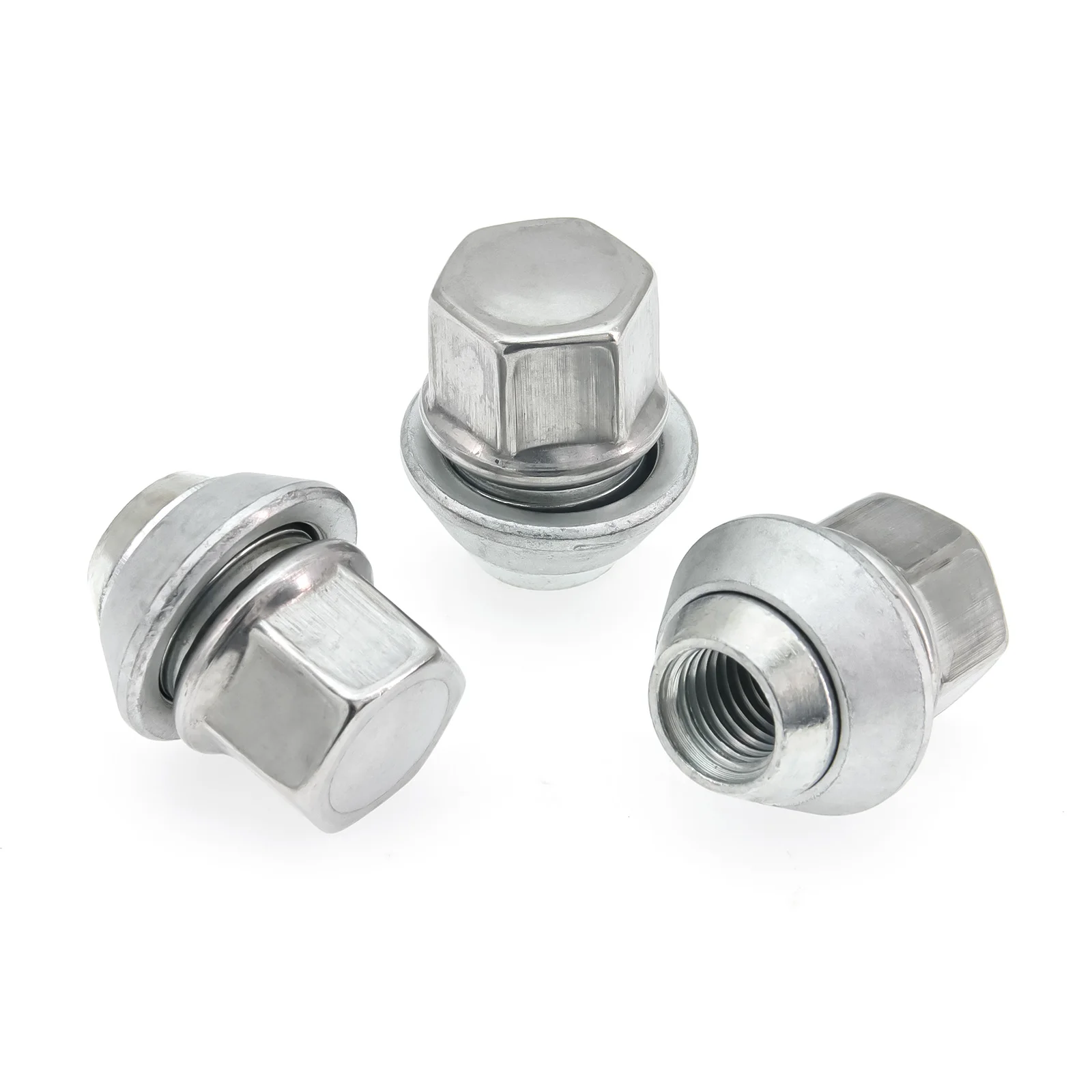 M12x1.5 wielmoer, stalen uitstulping Acorn wielmoeren Wielwielmoer Banden Accessoires Vervanging voor Veloster 1993-2019