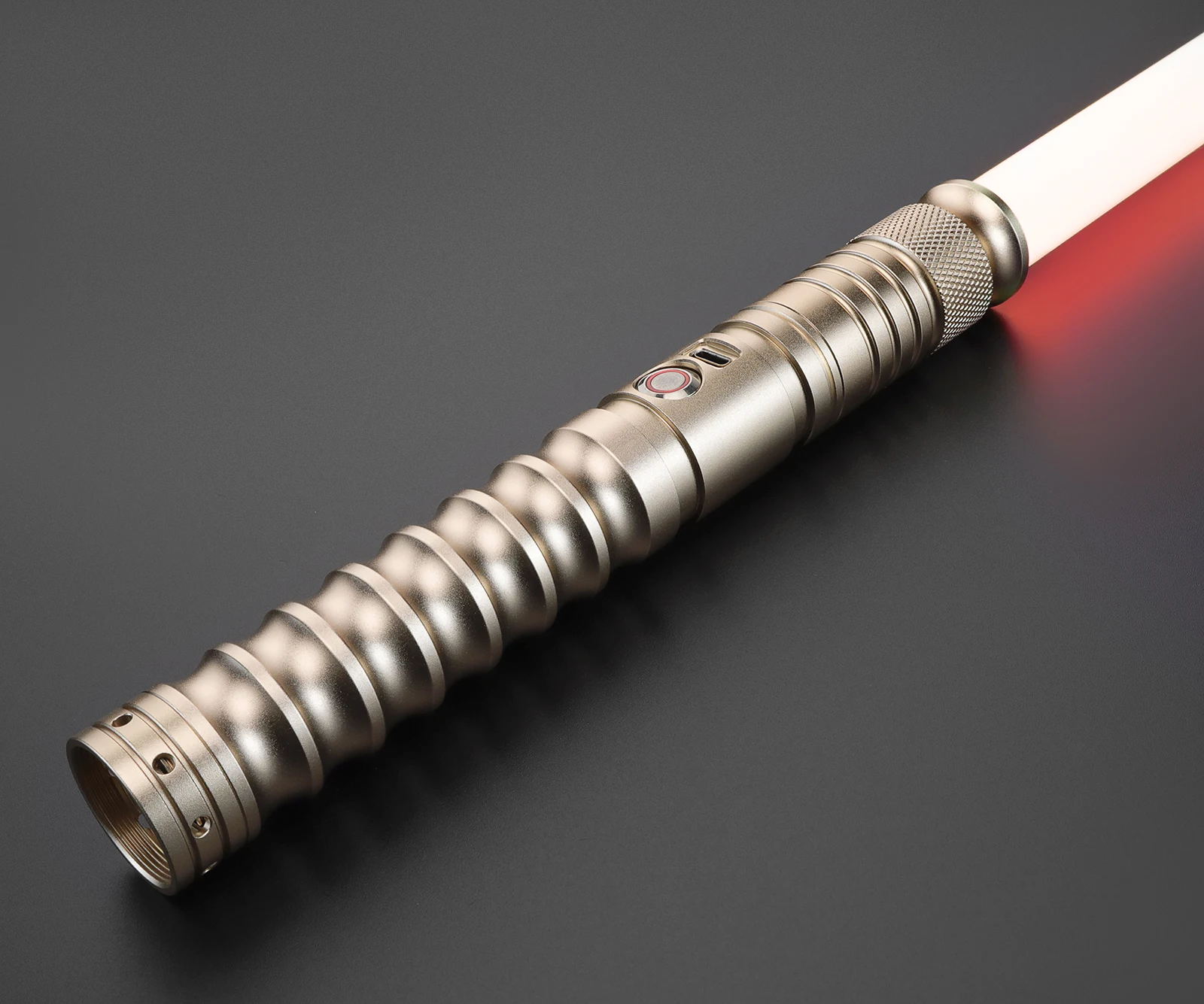 Lightsaber Neopixel Jedi Laser Sword Metal Hilt Heavy Dueling Sensitive Smooth Infinite Changing Hitting Sound LTG Light Saber