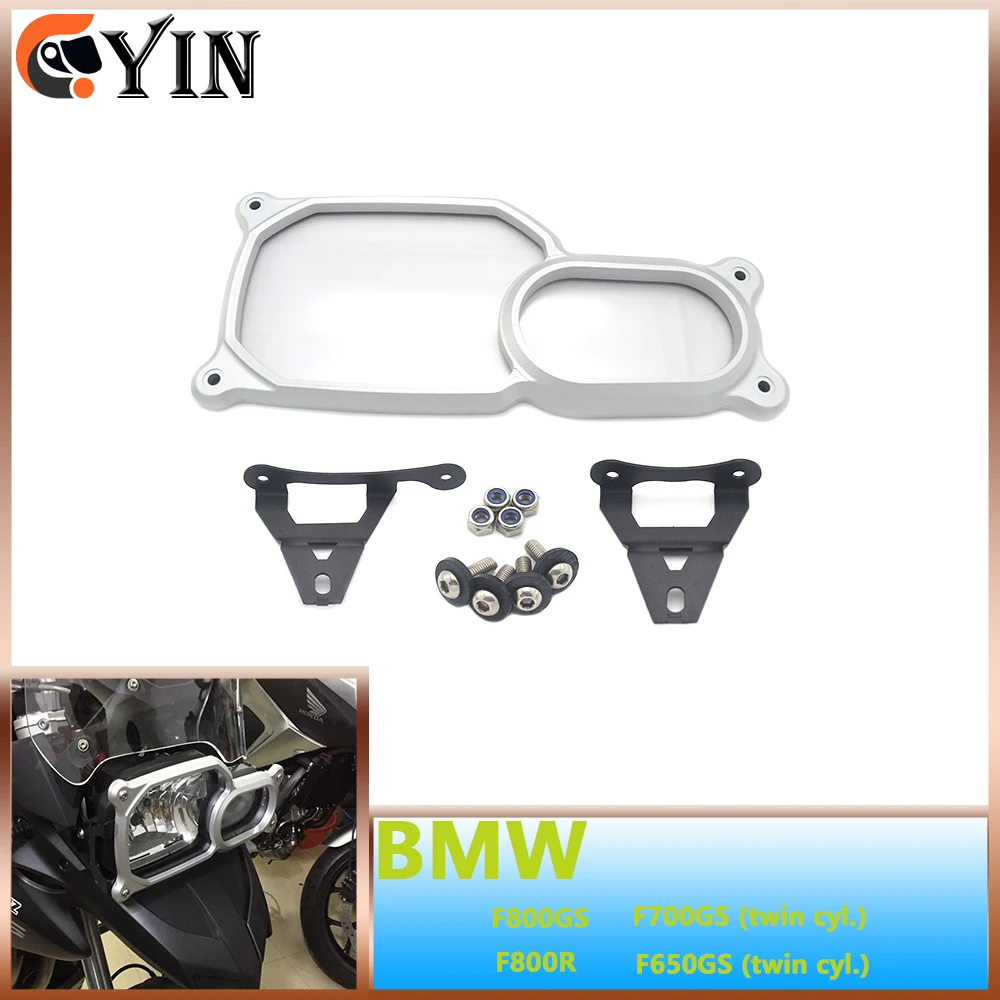 

For BMW F800GS adventure 2013-2020 f800gs/f800gs 13-20 Motorcycle headlight protective cover glass protective headlight cover