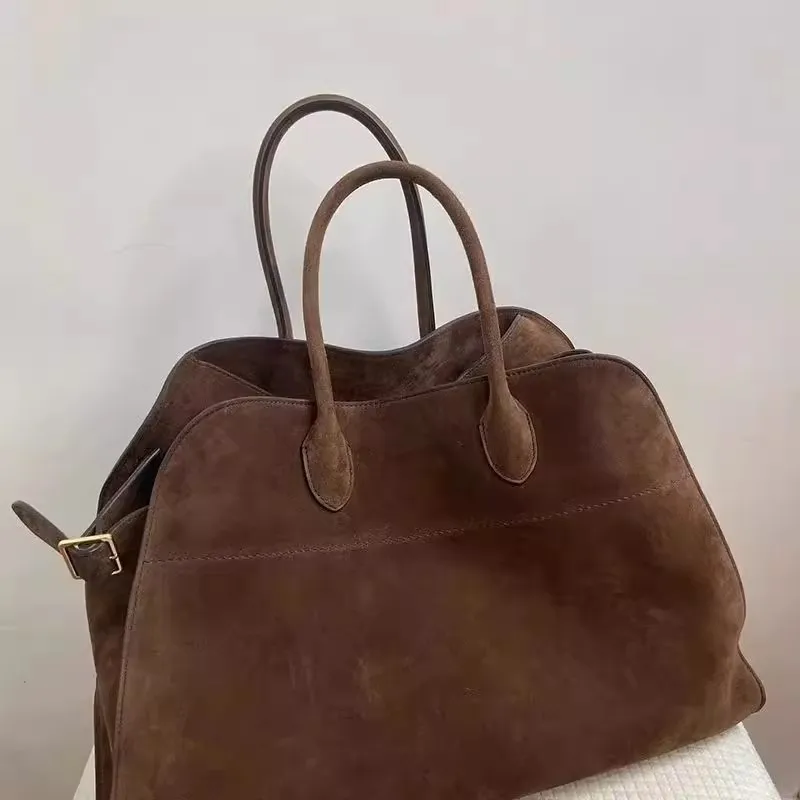 

Commuter Women's Tote Bag Large Capaci Vintage Design Chain Handle Soft PU Leather Handbag Faionable Chain Element