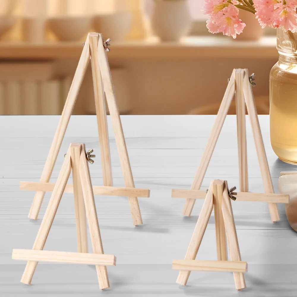 Adjustable Folding Easel Wooden Easel Display Easel For Tabletop Display Artist Supplies Home Display