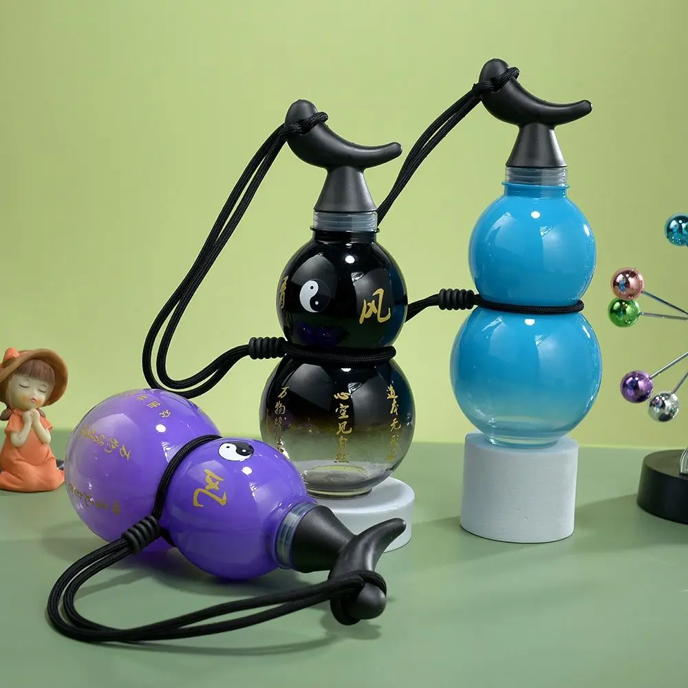 Taoism Gradient Color Gourd Water Bottle Large Capacity 750ML Water Cup Vintage Portable Drink Bottle Travel