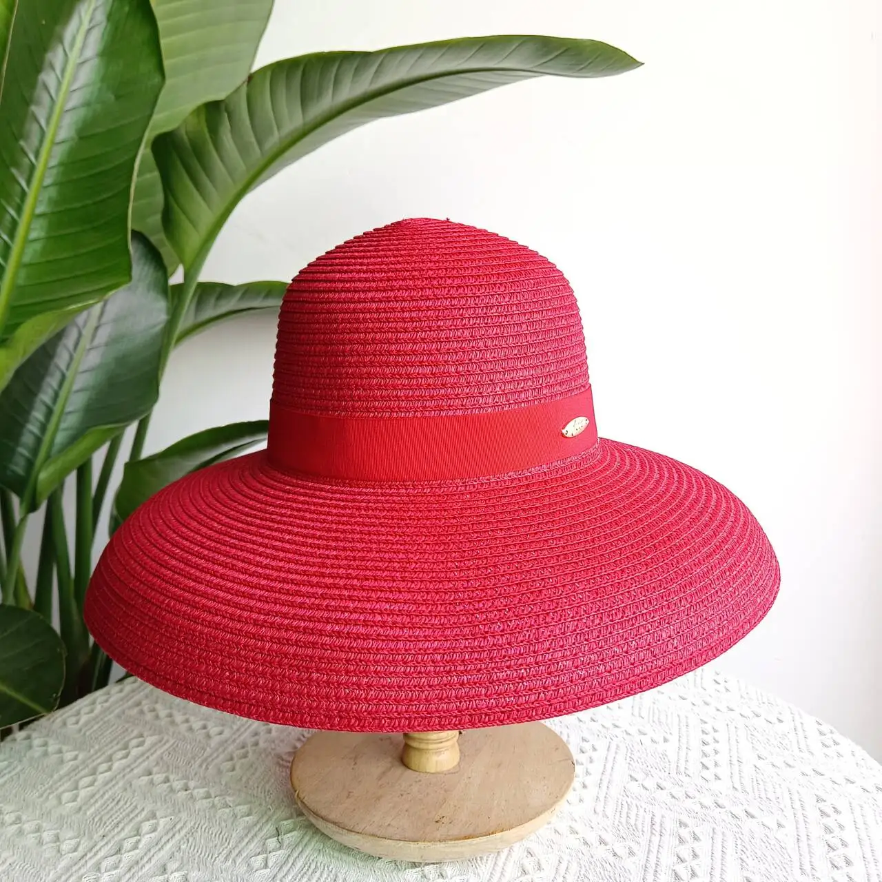 

Summer sun hat new style women's sun hat folding beach hat large brim travel sun protection Hepburn style sun hat travel hat