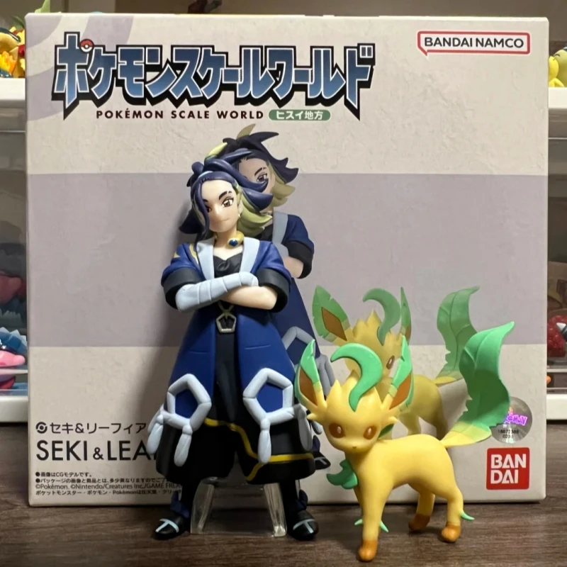bandai-pokemon-scale-world-sw-hisui-region-adaman-leafeon-figura-coleccionable-modelo-juguete-para-regalo