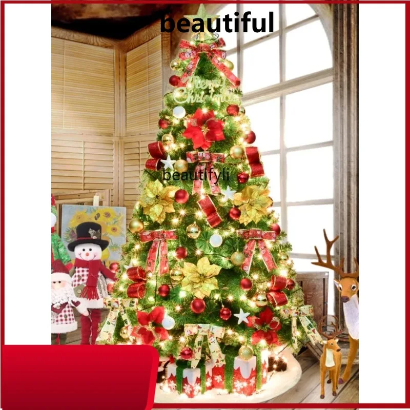 

Encrypted Decoration Pine Tree Christmas Tree Home Package 1.2/1.5/1.8 M Christmas Arrangement H