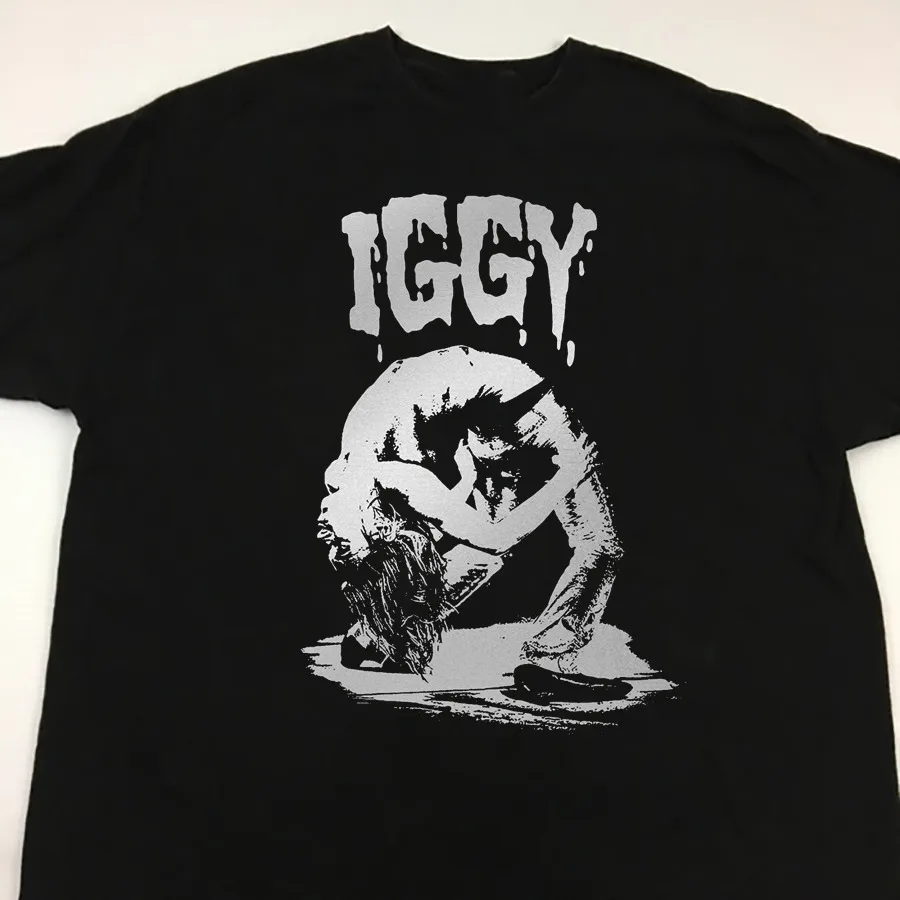 New Iggy Pop Lust For Life Unisex S-234XL Black Shirt C050