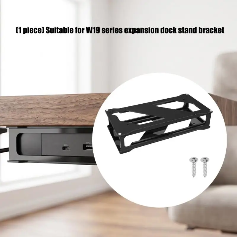 Open Frame Dock Holder for WD19 Series, Acrylic Desk Mount Rack 83CF