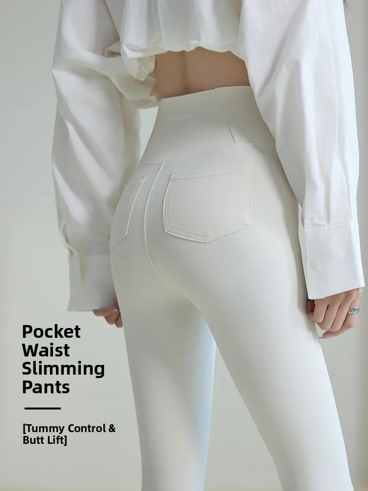 

Брюки для йоги с высокой талией, женские брюки из коровьей кожи Fitn с кетами, верхняя одежда, новые зимние леггинсы для похудения, контроль живота