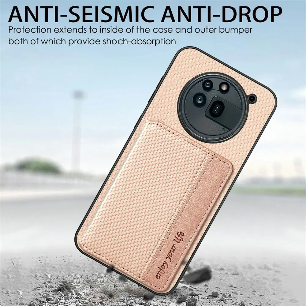 For Nothing CMF Phone 1 2 Pro 3a 5G Leather Card Case RFID 360 Protect Wallet Shell Phone 4a CMF Phone1 Case Magnet Back Cover