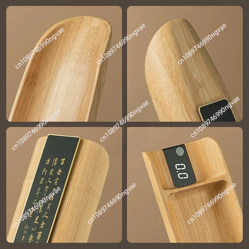 Electronic Scale Tea Scale Gift Tea Set Bamboo Kung Fu Set High-precision Small Size