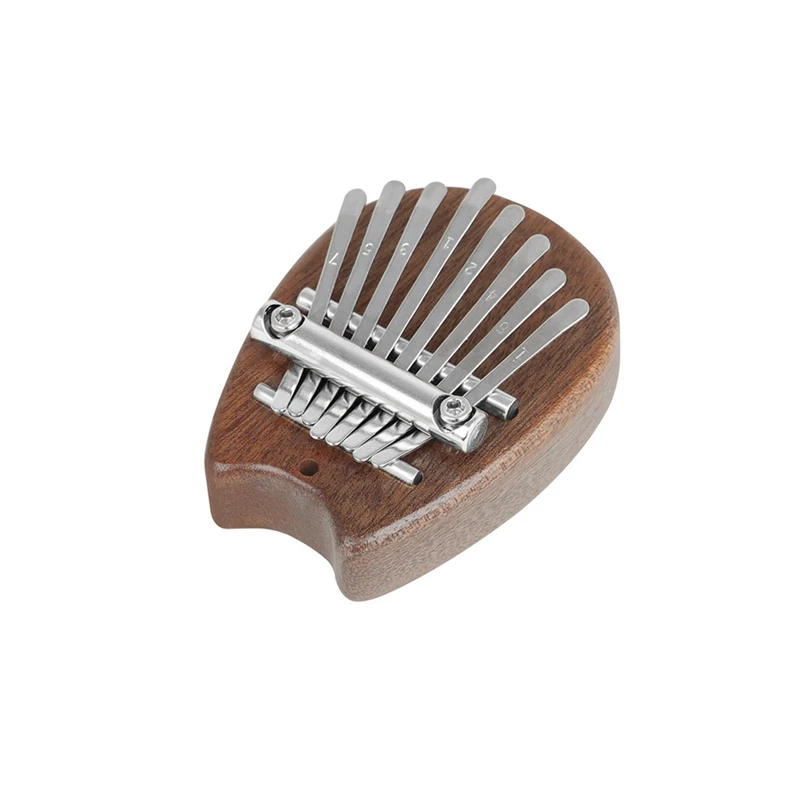 8 Keys Mini Owl Kalimba Thumb Piano Portable Exquisite Finger Harp Easy-To-Learn