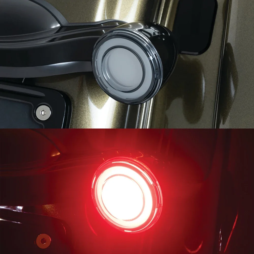 

For Harley Touring Sportster XL Models 2002-2021 Motorcycle 1156 Bullet Style LED Rear Turn Signal Conversions