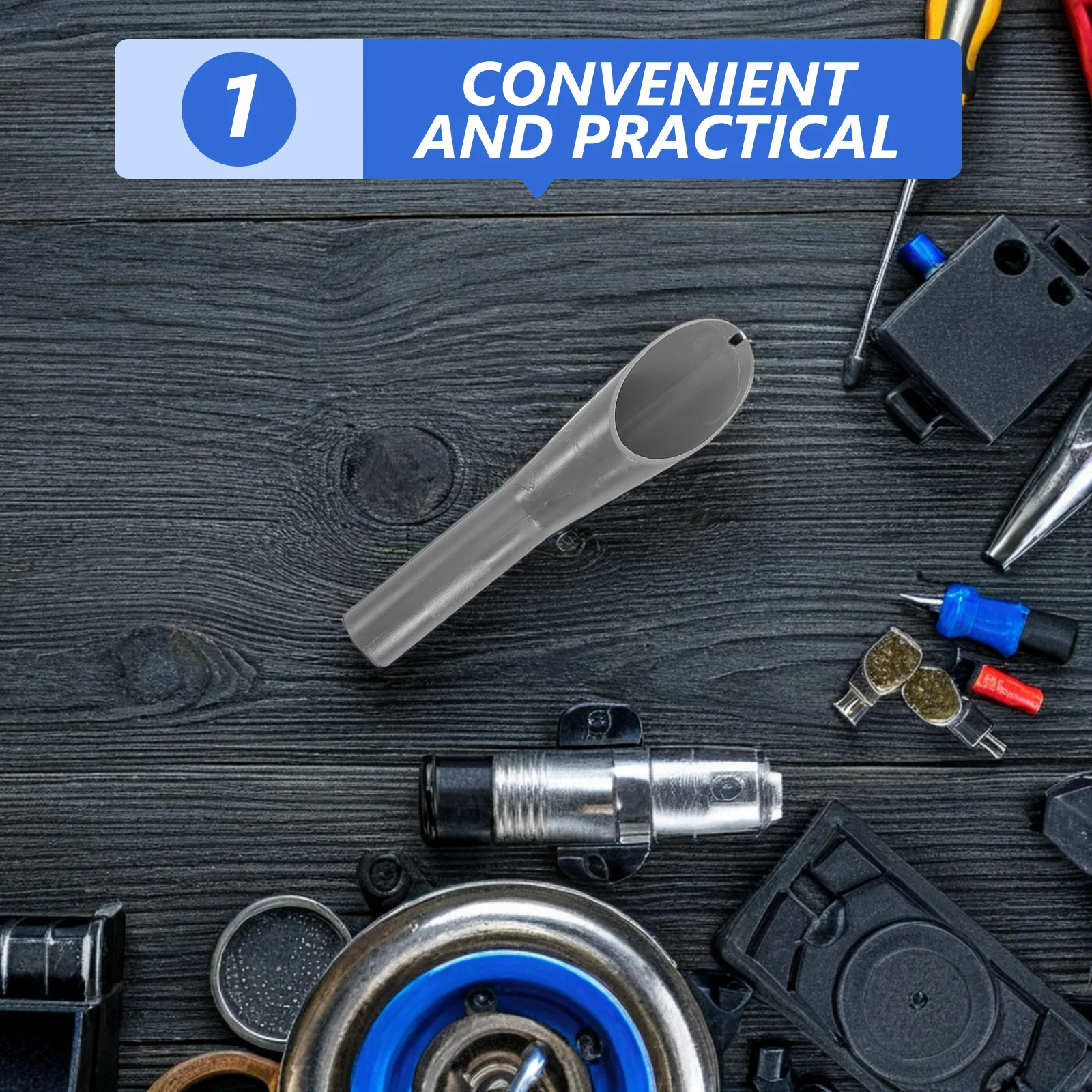 قمع وقود السيارة البلاستيكي أداة التزود بالوقود في حالات الطوارئ واسعة الفم لنقل خزان الغاز أدوات التزود بالوقود #3